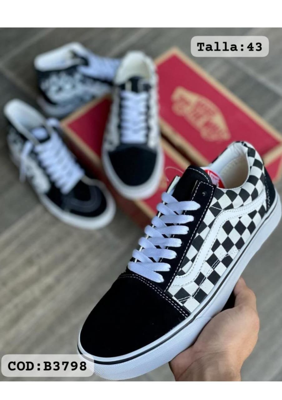 Vans Old School Low cuadros Ajedrez Adulto