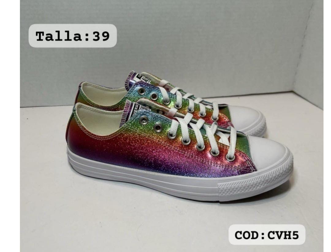 Converse baja arcoiris (167253C)
