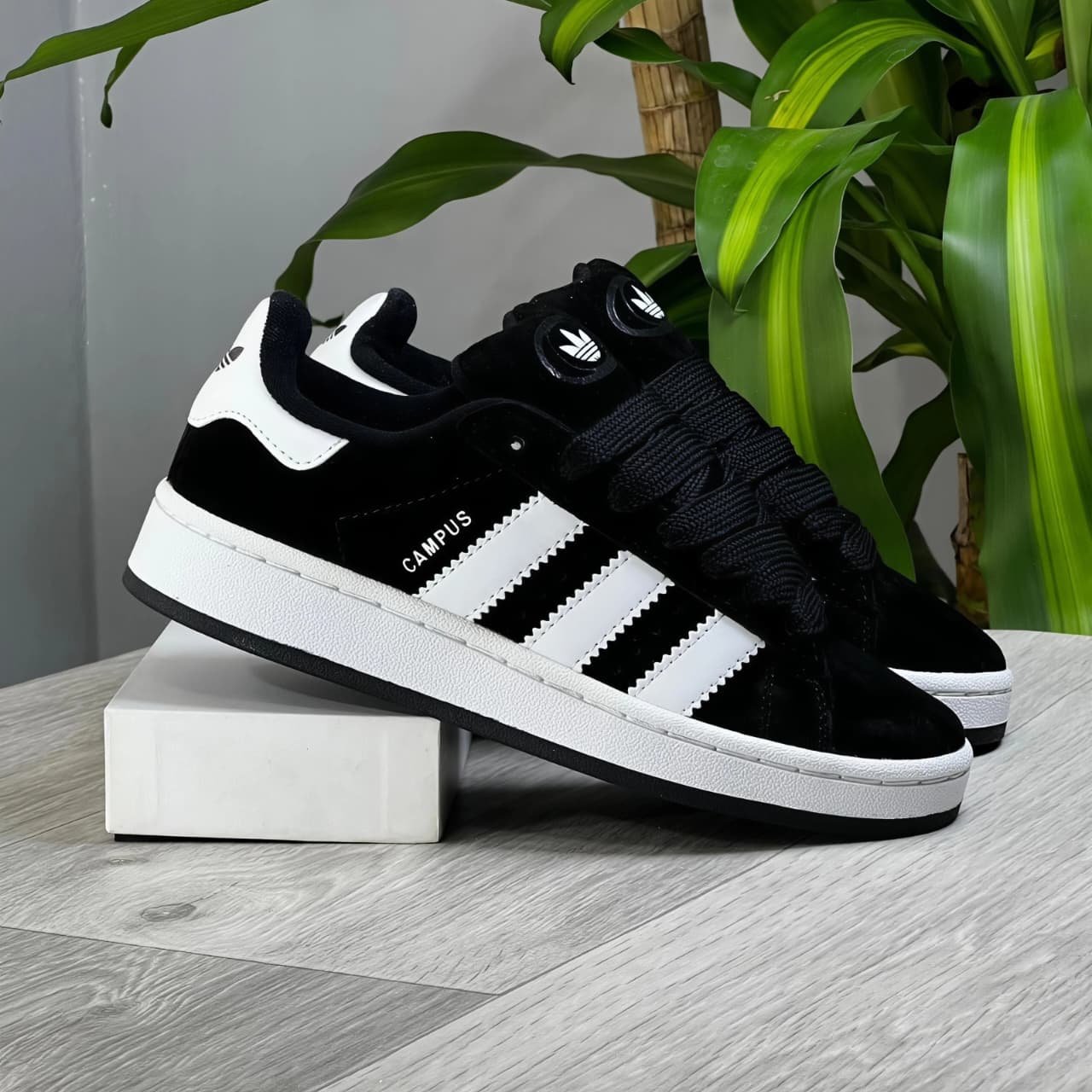 Adidas Campus Negro Blanco