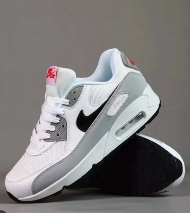 Air Max 90 Blanco Gris