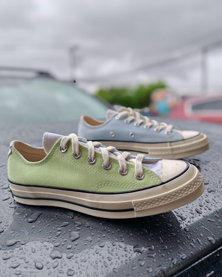 Converse baja verde celeste Original