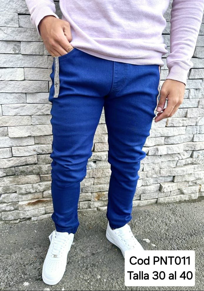 Pantalon Jogger Vicm Azul Claro