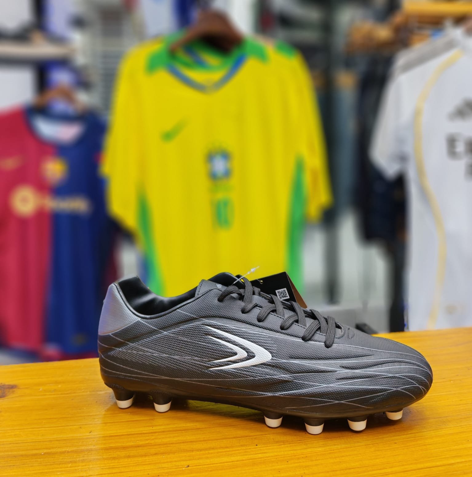 Tacos Jugados Futbol Negro Blanco Adulto