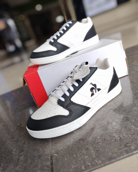 Le coq Break Point Sport Negro Blanco Adulto
