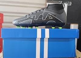 Tacos Jugados futbol Negro Verde Adulto