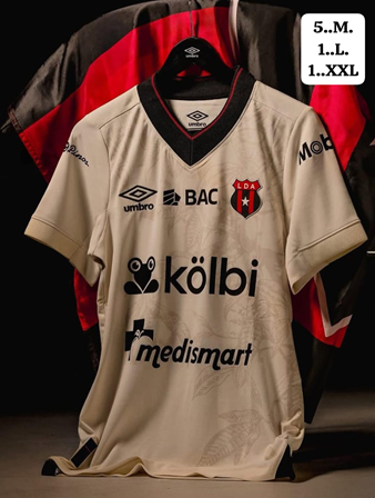 Camiseta Deportiva Alajuela Visita Beige, foto 1