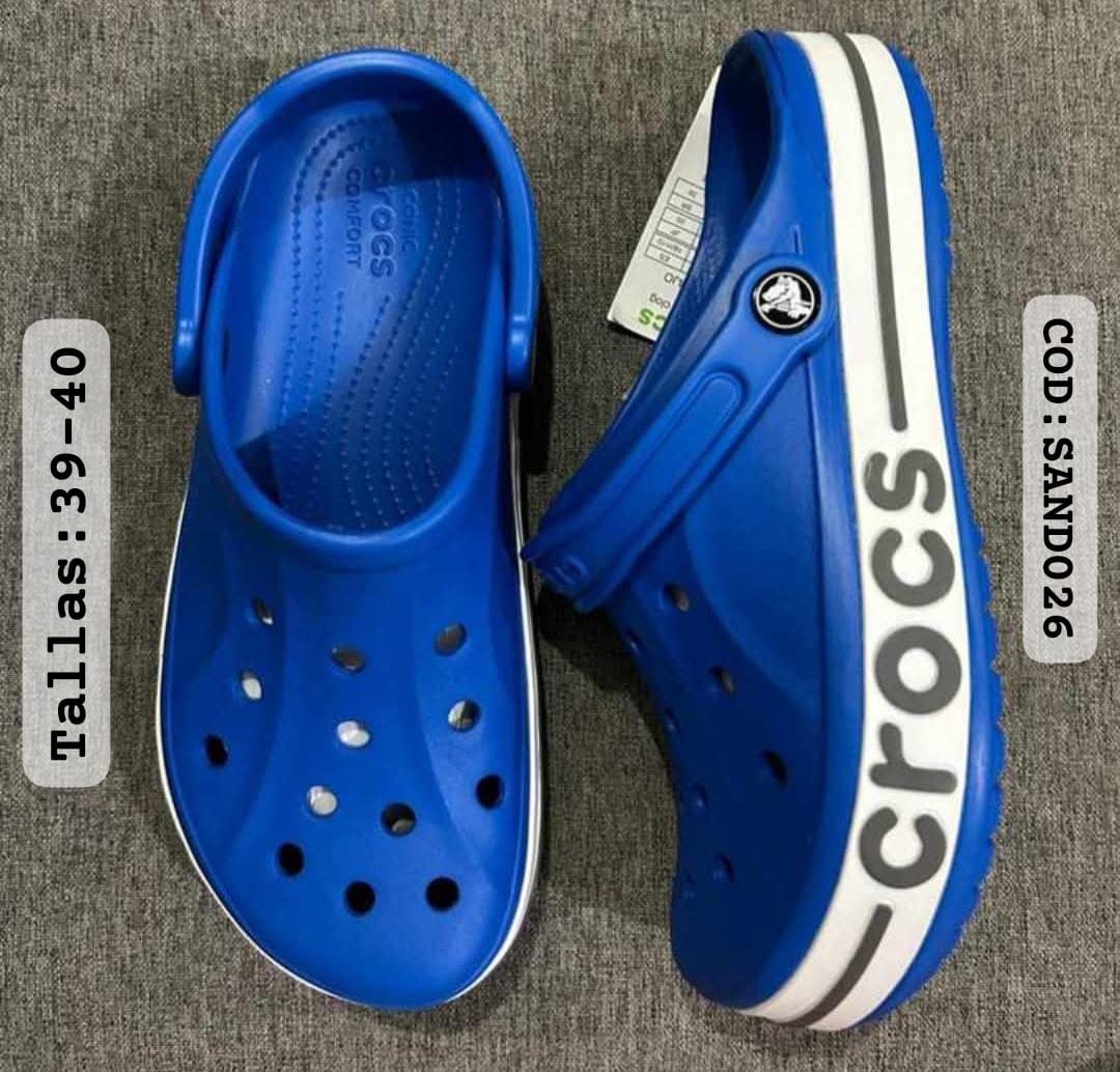 Sandalia Crocs Azul
