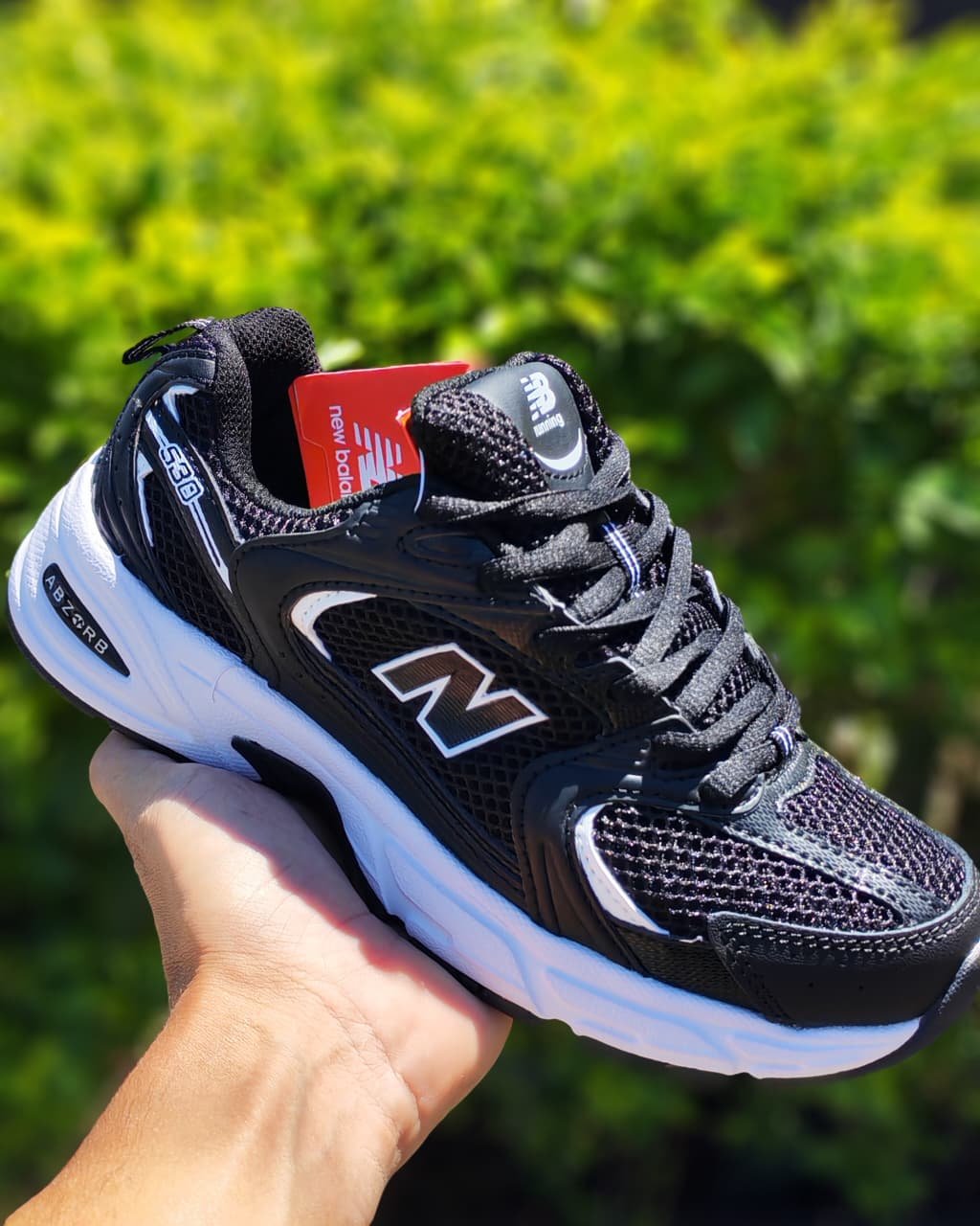 New Balance 530 Negro Blanco, foto 1