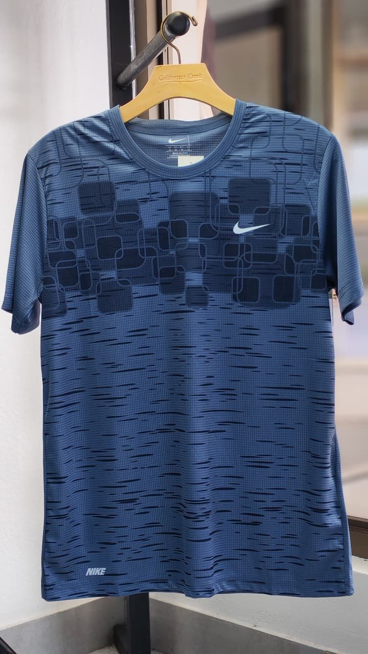 Camisa Dry Fit Nike Grises