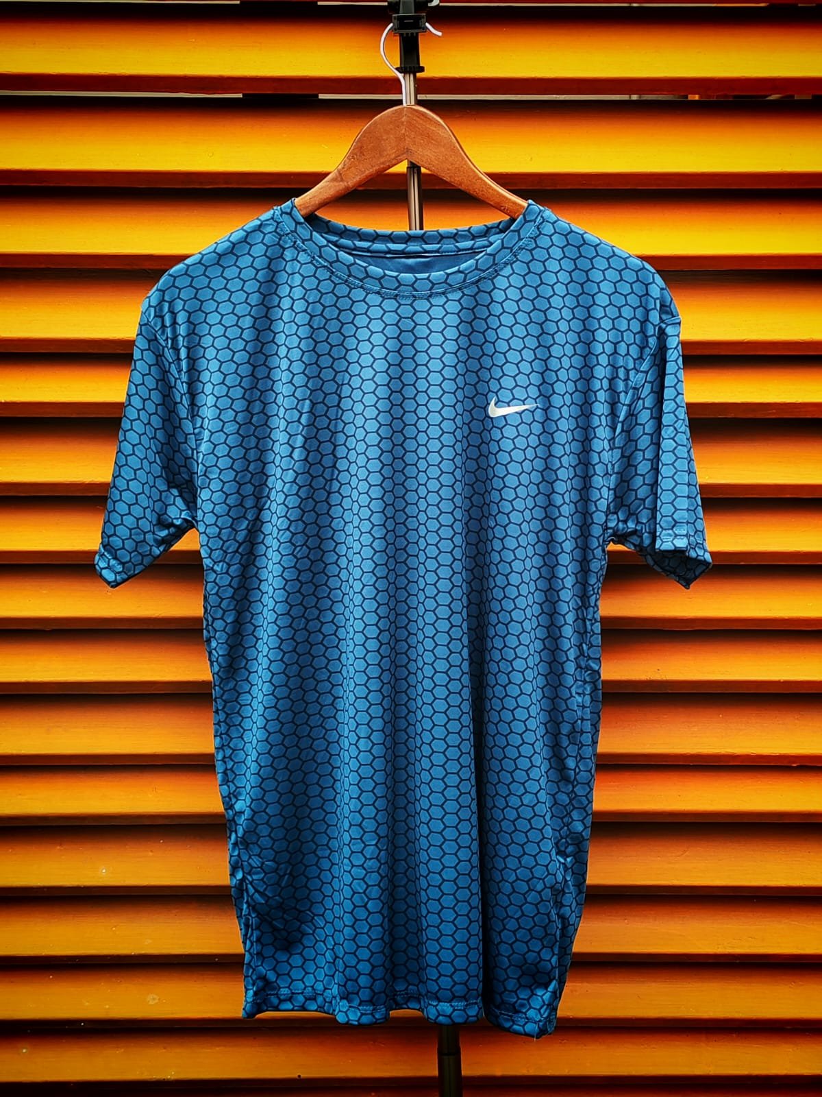 Camisa Dry Fit Nike Diseño Turquesa